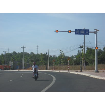 Đèn Chớp Vàng 03 bóng